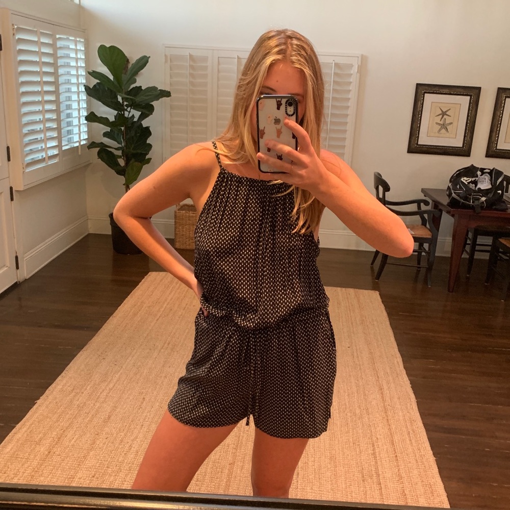 Adorable Old Navy Romper with Flowers